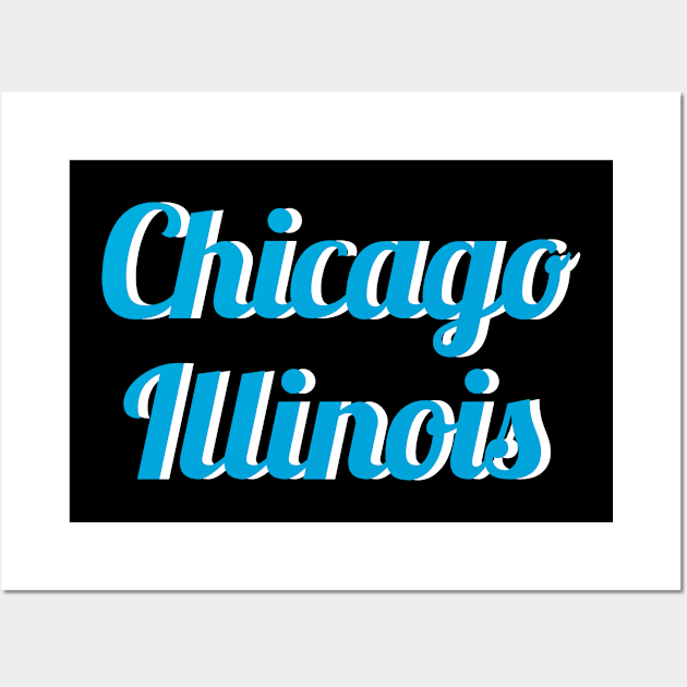 Chicago Illinois Wall Art by FromBerlinGift